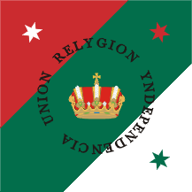 [Flag of the Army of the Three Guarantees]